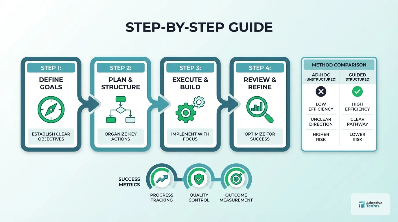 Step-by-step guide to scaling a team without hiring full time