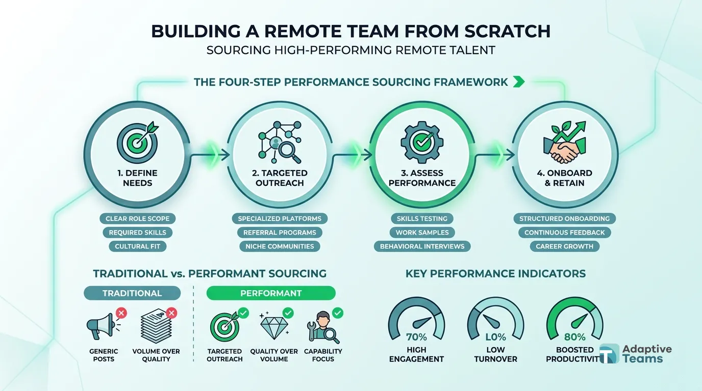 How to Source Remote Talent That Will Actually Perform