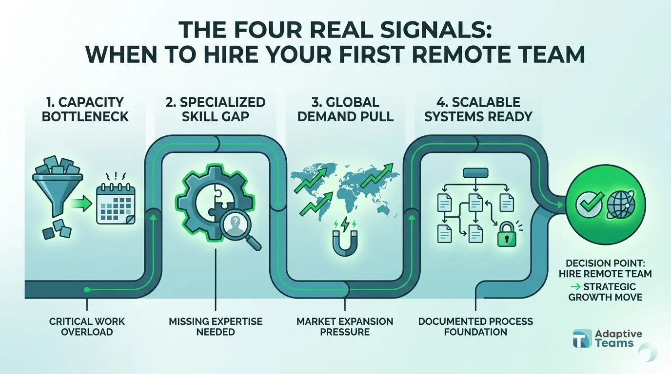 The four real signals