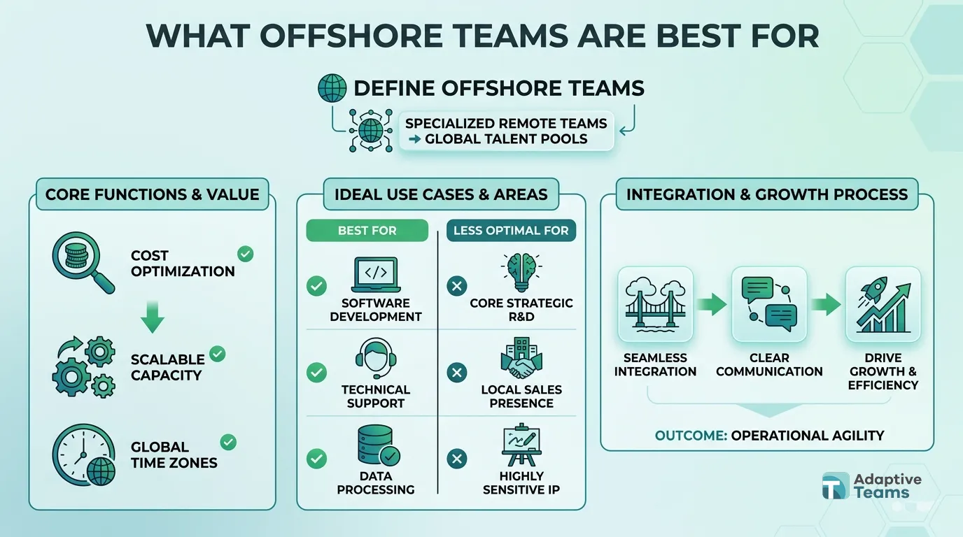 What offshore teams are best for