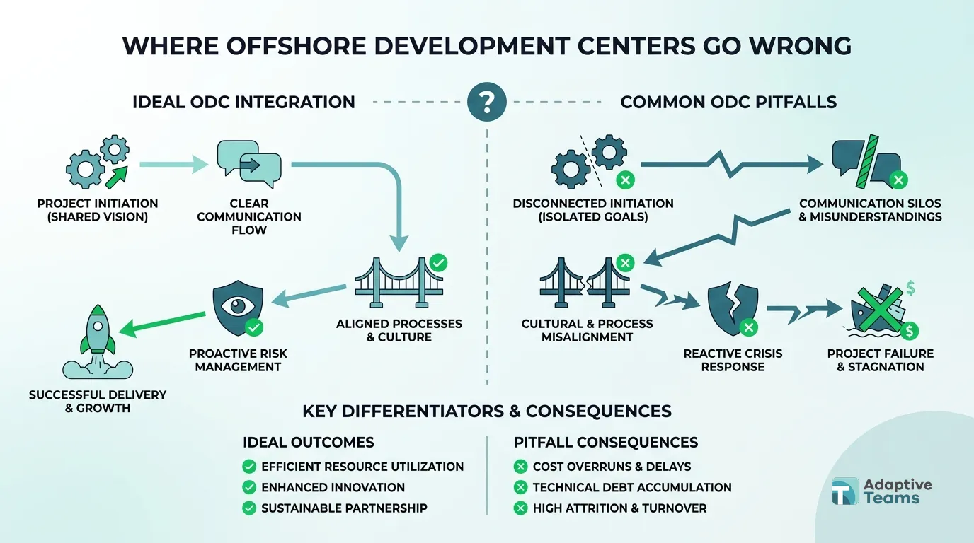 Where offshore development centers go wrong